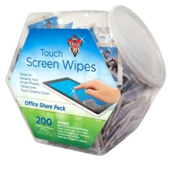 Dust-Off Antistatic Monitor Wipes, Pack Of 200