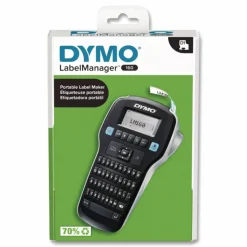 DYMO LabelManager 160P Label Maker, 2 Lines, 7.9 x 4.65 x 1.9