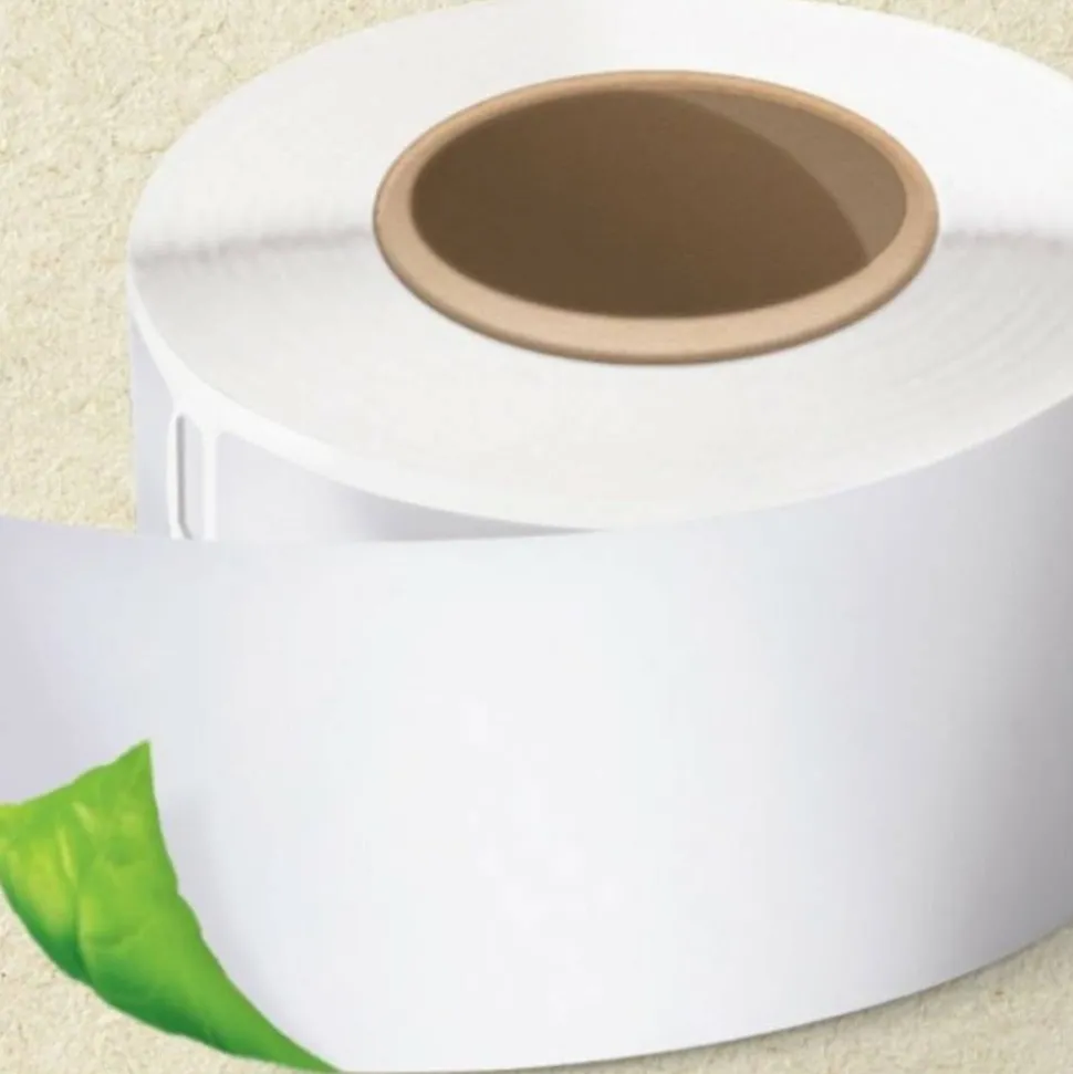 DYMO LabelWriter Address Labels, 1-1/8" x 3-1/2", Rectangle, White, 350 Labels Per Roll, Pack Of 12 Rolls