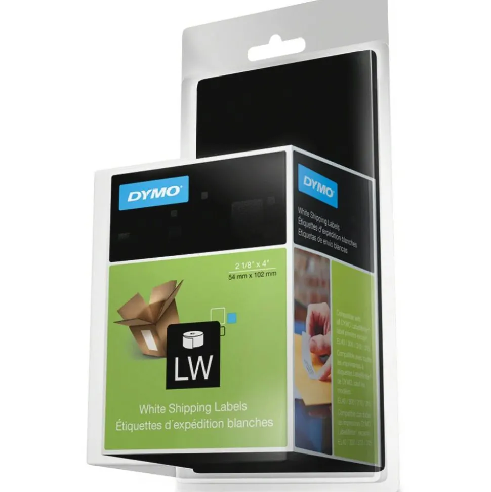 DYMO LabelWriter Shipping Labels, 2.12 x 4, White, 220 Labels/Roll