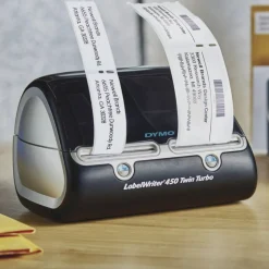 DYMO LabelWriter 450 Twin Turbo Label Printer, 71 Labels/min Print Speed, 5.5 x 8.4 x 7.4