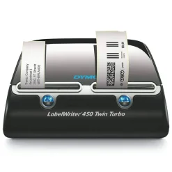 DYMO LabelWriter 450 Twin Turbo Label Printer, 71 Labels/min Print Speed, 5.5 x 8.4 x 7.4