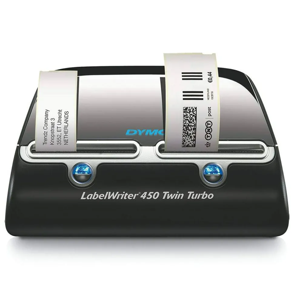 DYMO LabelWriter 450 Twin Turbo Label Printer, 71 Labels/min Print Speed, 5.5 x 8.4 x 7.4