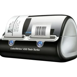 DYMO LabelWriter 450 Twin Turbo Label Printer, 71 Labels/min Print Speed, 5.5 x 8.4 x 7.4