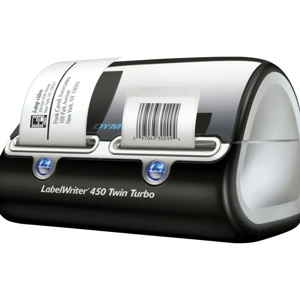 DYMO LabelWriter 450 Twin Turbo Label Printer, 71 Labels/min Print Speed, 5.5 x 8.4 x 7.4