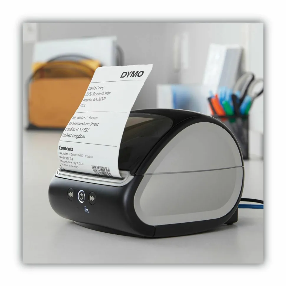 DYMO LabelWriter 5XL Series Label Printer, 53 Labels/min Print Speed, 5.5 x 7 x 7.38