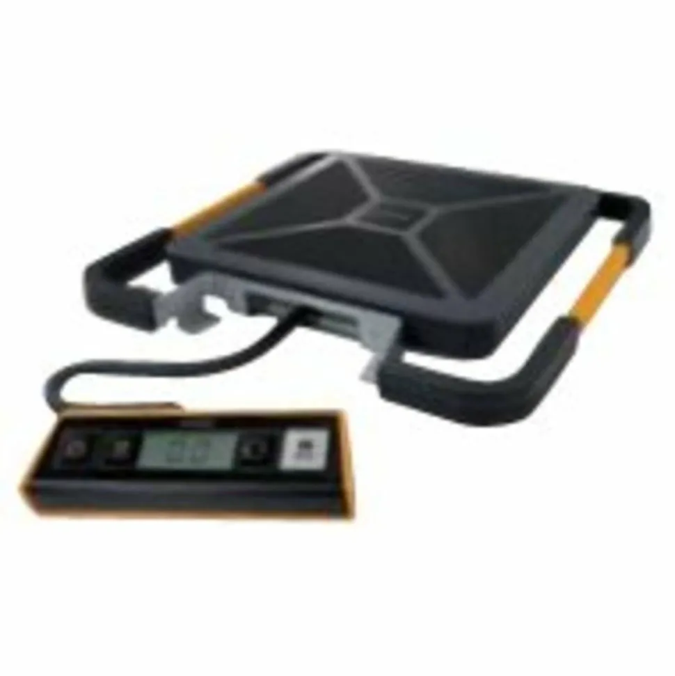 DYMO 400 lb Digital USB Shipping Scale, with Remote Display, Orange