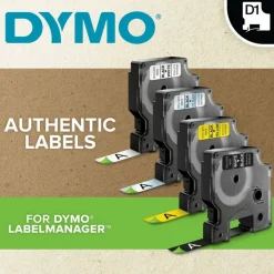 DYMO LT 91331 Black-On-White Tape, 0.5