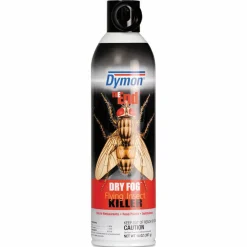 Dymon THE END. Dry Fog Flying Insect Killer, 14 oz Aerosol Spray, 12/Carton