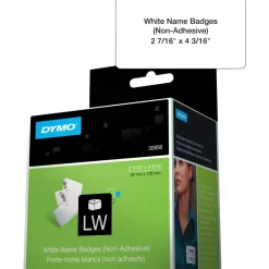 DYMO Name Badge Insert Labels, 2.43