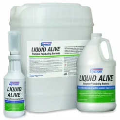 Dymon LIQUID ALIVE Enzyme Producing Bacteria, 32 oz Bottle, 12/Carton