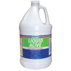 Dymon Liquid Alive Odor Digester, Neutral Scent, 128 Oz Bottle, Case Of 4