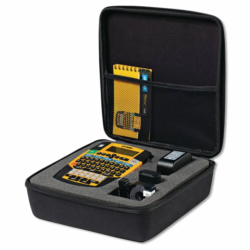 Dymo Rhino 4200 Soft Case Labelmaker Kit, Yellow/Black