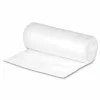 Earthsense Commercial Linear-Low-Density Recycled Tall Kitchen Bags, Open-Face, 13 gal, 24" x 33", White, 15 Bags/Roll, 10 Rolls/Box