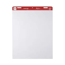 Easel Pads, 27" x 34", 50 Sheets, 30% Recycled, White, Pack Of 2