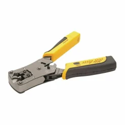 Eaton Tripp Lite Series RJ11/RJ12/RJ45 Wire Crimper with Built-in Cable Tester