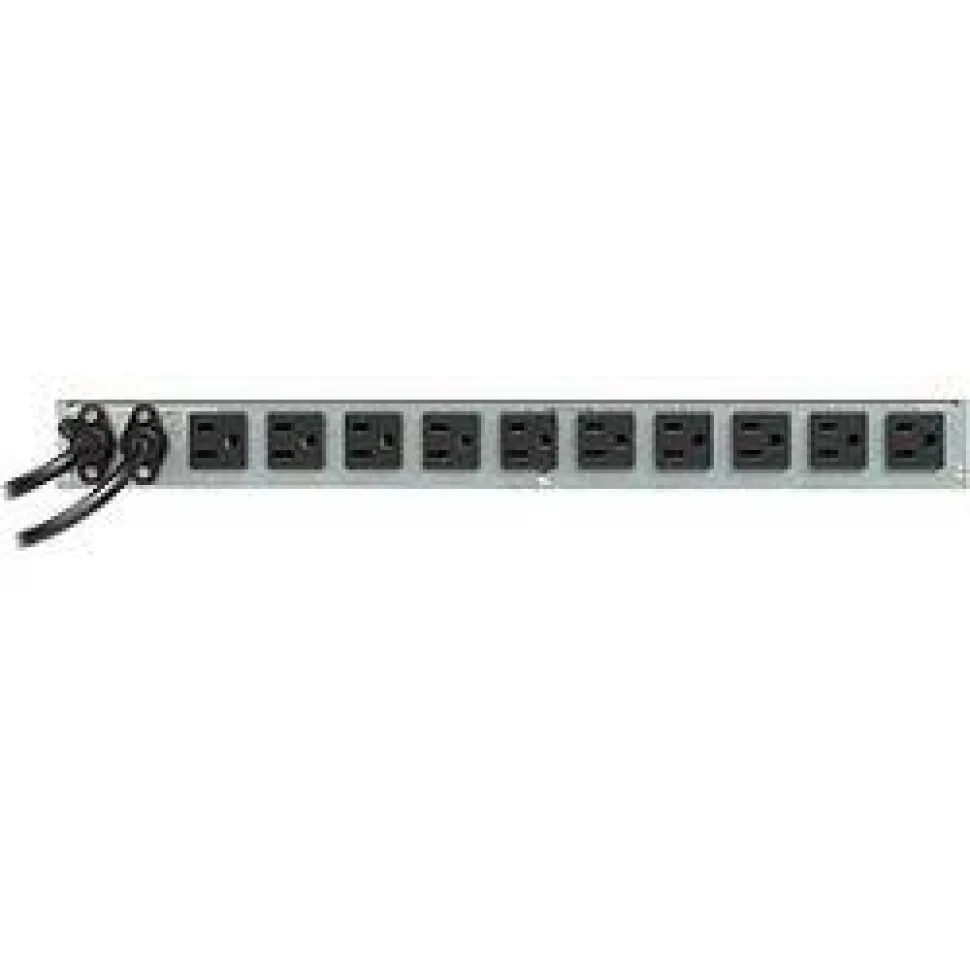 Eaton ATS Rack PDU 1U 120V 1.44 kW 2 NEMA 5-15P Input and 10 5-15R Single-Phase