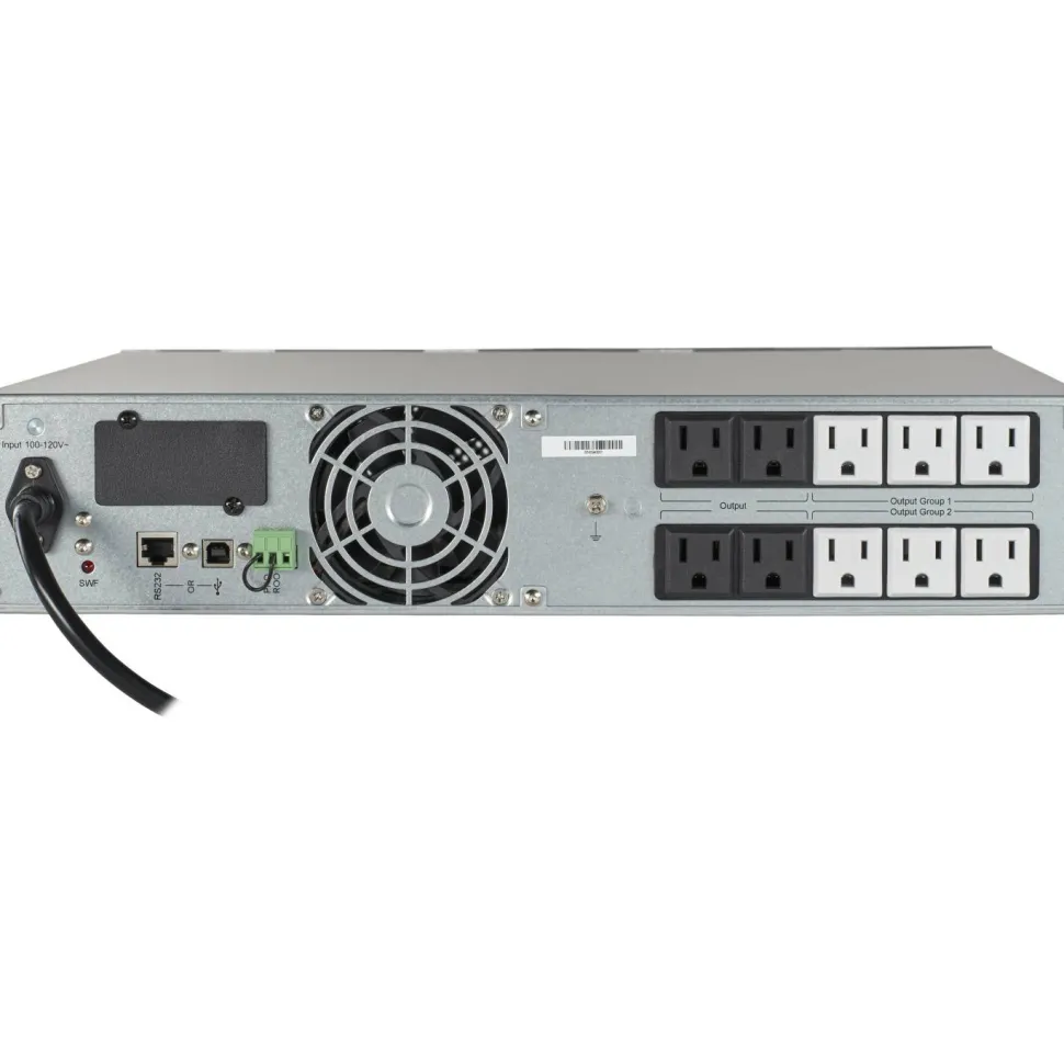 Eaton 5P UPS 750VA 600W 120V Line-Interactive UPS, 5-15P, 10x 5-15R Outlets, 16-Inch Depth, True Sine Wave, Cybersecure Network Card Option, 2U
