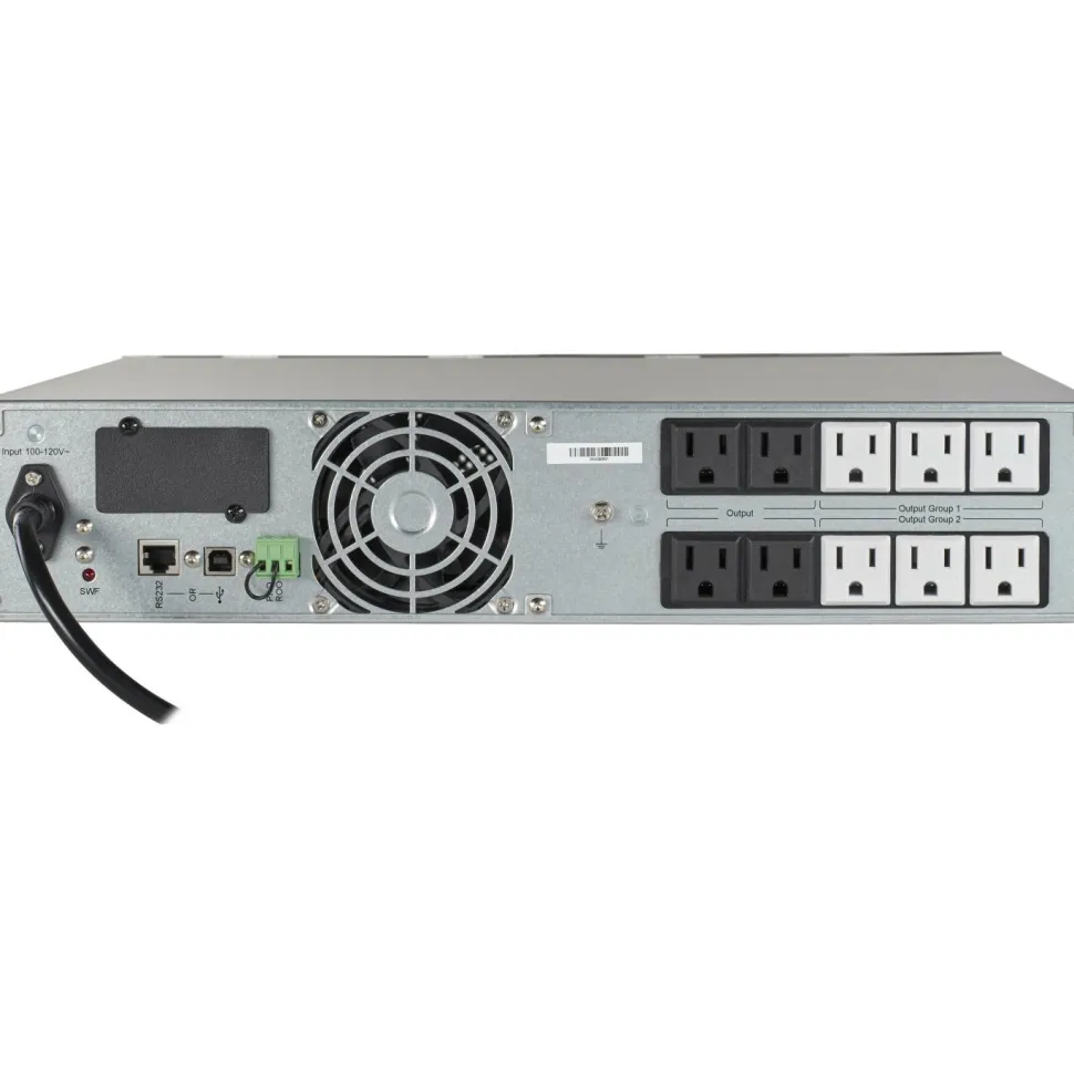 Eaton 5P 1000VA 770W 120V Line-Interactive UPS, 5-15P, 10x 5-15R Outlets, 16-Inch Depth, True Sine Wave, Cybersecure Network Card Option, 2U - Battery Backup