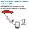 Eaton Tripp Lite Series Dual-Port USB Car Charger for Tablets and Cell Phones, 5V 4.8A (24W)