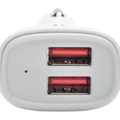 Eaton Tripp Lite Series Dual-Port USB Car Charger for Tablets and Cell Phones, 5V 4.8A (24W)
