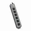 Eaton Tripp Lite Series Industrial Power Strip, 6-Outlet, 15 ft. (4.6 m) Cord, Locking Switch Cover