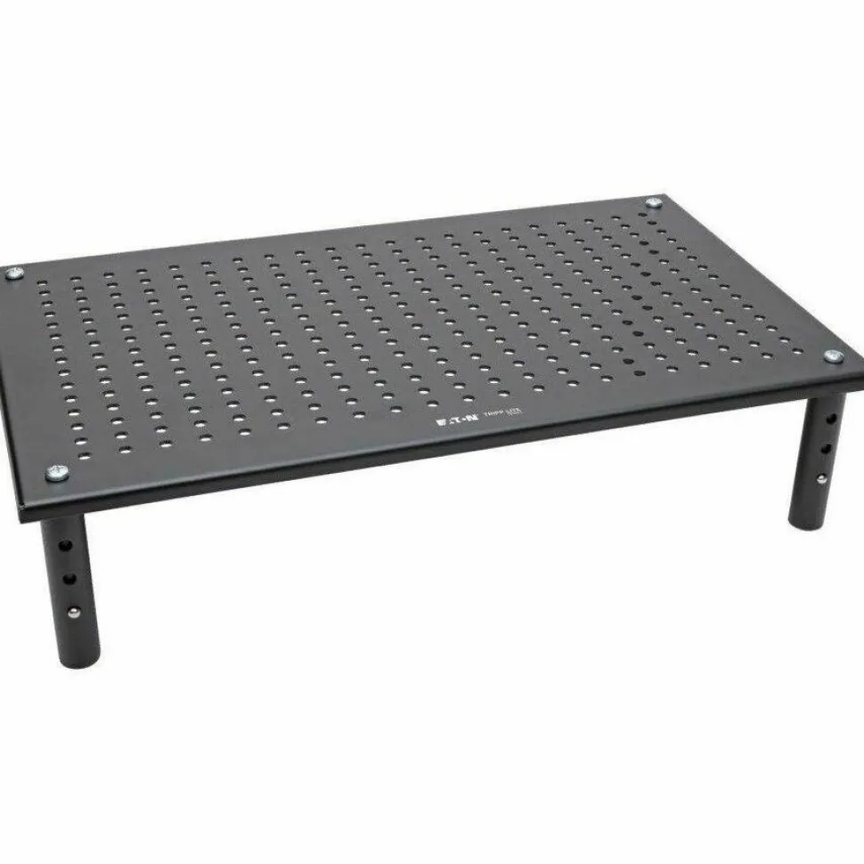 Eaton Tripp Lite Series Monitor Riser for Desk, 18 x 11 in. - Height Adjustable, Metal, Black