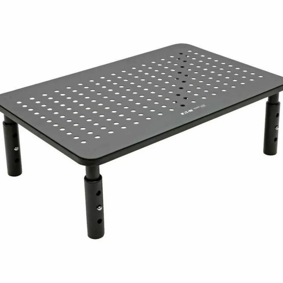 Eaton Tripp Lite Series Monitor Riser for Desk, 14 x 9 in. - Height Adjustable, Metal, Black