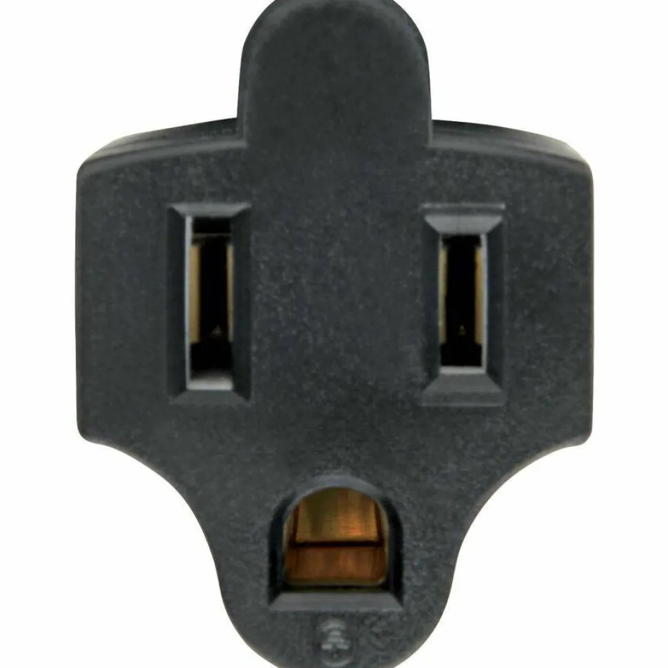 Eaton Tripp Lite Series NEMA 5-15R to C14 Power Cord Adapter - 15A, 125V, Black