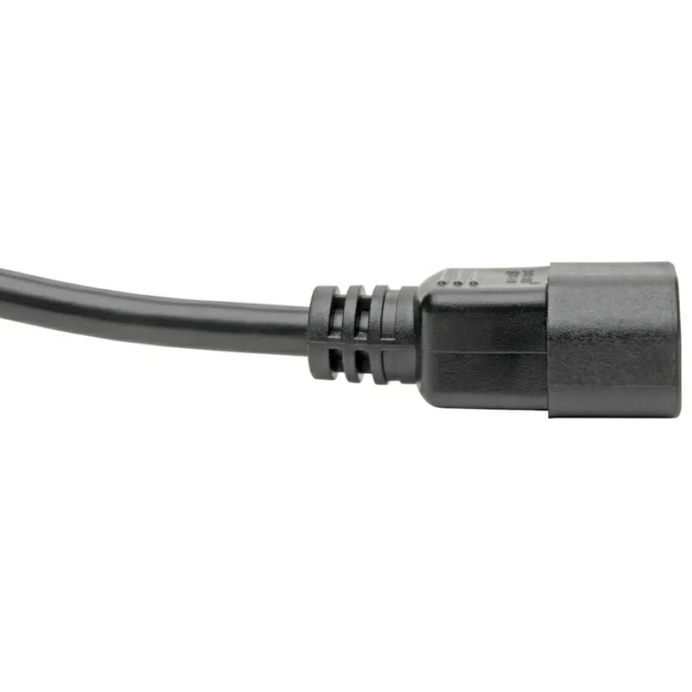 Eaton Tripp Lite Series Power Extension Cord, Locking C13 to C14 PDU Style - 10A, 250V, 18 AWG, 2 ft. (0.61 m)