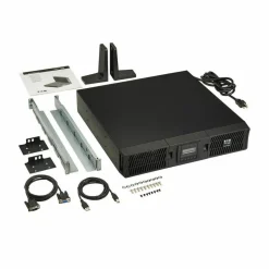 Eaton Tripp Lite Series SmartOnline 1000VA 900W 120V Double-Conversion Sine Wave UPS - 8 Outlets, Extended Run, Network Card Option, LCD, USB, DB9, 2U Rack/Tower