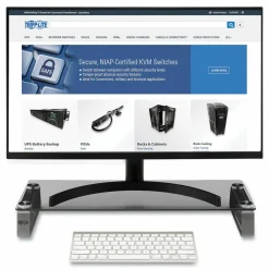 Eaton Tripp Lite Series Universal Monitor Riser Stand Glass Computer Laptop Printers 3