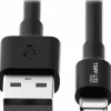 Eaton Tripp Lite Series USB-A to Lightning Sync/Charge Cable, MFi Certified - Black, M/M, 10 in. (0.25 m)