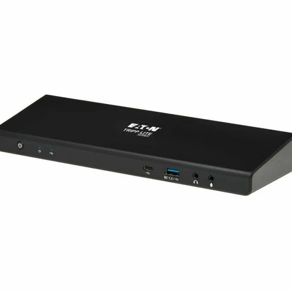 Eaton Tripp Lite Series USB-C Dock, Dual Display - 5K 60 Hz DP, 4K 60 Hz HDMI, USB 3.x (5Gbps), USB-A/C Hub, GbE, 85W PD Charging
