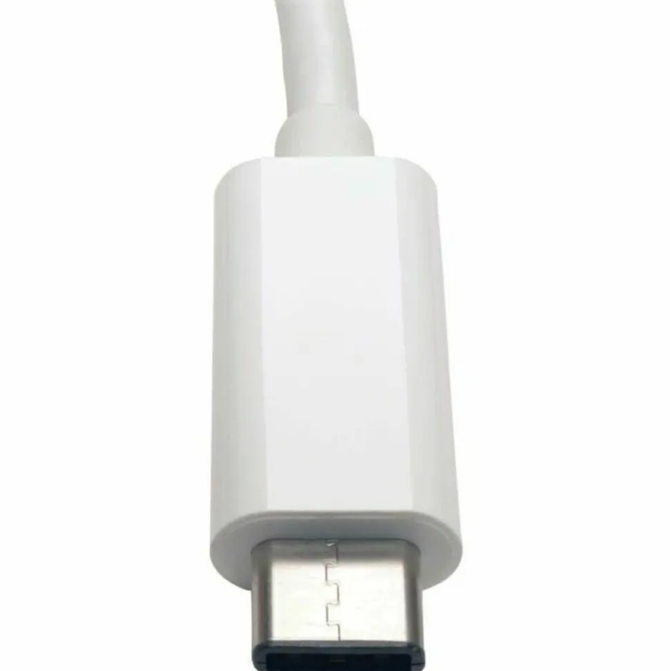 Eaton Tripp Lite Series USB-C to Gigabit Network Adapter, Thunderbolt 3 Compatibility - White