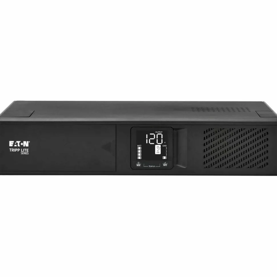 Eaton Tripp Lite Series 1000VA 750W 120V Line-Interactive Cloud-Connected UPS with Remote Monitoring - 10 NEMA 5-15R Outlets (Surge and Battery Backup), LCD, 5-15P Plug, 2U Rack/Tower