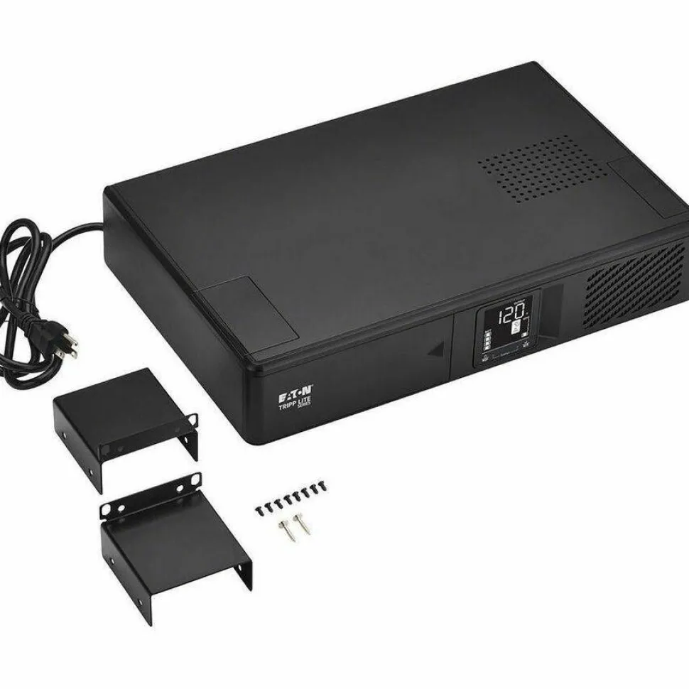 Eaton Tripp Lite Series 1000VA 750W 120V Line-Interactive Cloud-Connected UPS with Remote Monitoring - 10 NEMA 5-15R Outlets (Surge and Battery Backup), LCD, 5-15P Plug, 2U Rack/Tower