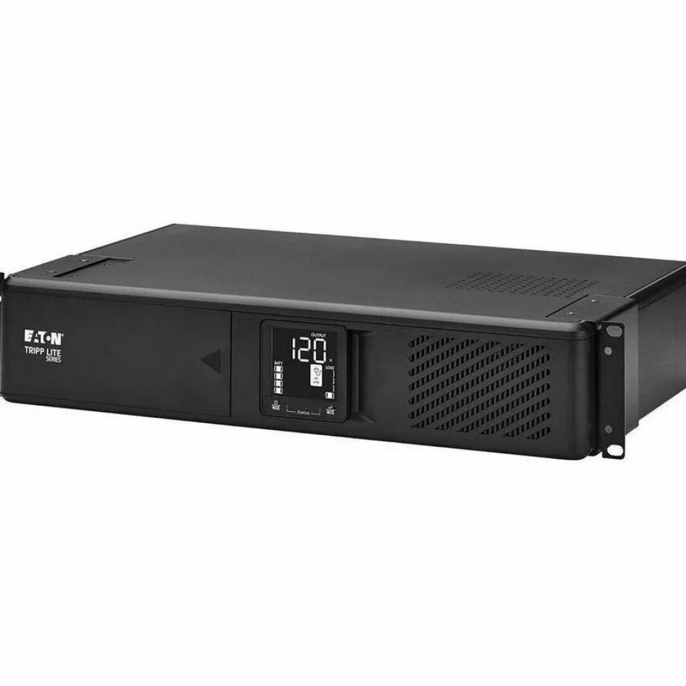 Eaton Tripp Lite Series 1000VA 750W 120V Line-Interactive Cloud-Connected UPS with Remote Monitoring - 10 NEMA 5-15R Outlets (Surge and Battery Backup), LCD, 5-15P Plug, 2U Rack/Tower