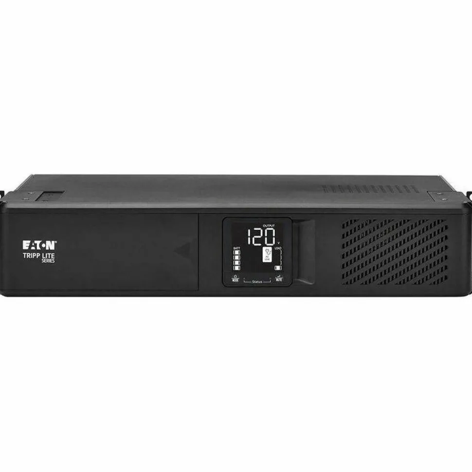 Eaton Tripp Lite Series 1000VA 750W 120V Line-Interactive Cloud-Connected UPS with Remote Monitoring - 10 NEMA 5-15R Outlets (Surge and Battery Backup), LCD, 5-15P Plug, 2U Rack/Tower