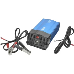 Eaton Tripp Lite Series 375W Ultra-Compact Car Power Inverter with 2 AC Outlets, 2 USB Charging Ports AC to DC - PV375USB