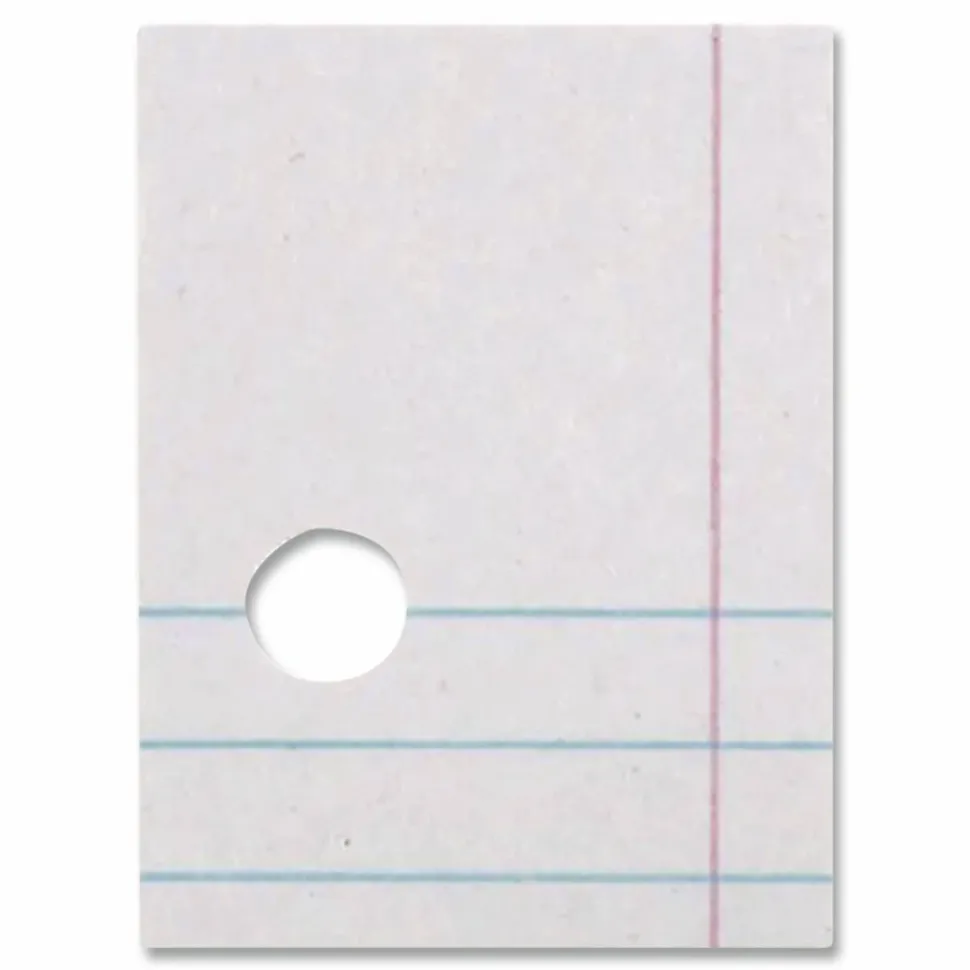 Ecology College-Lined Filler Paper, Letter Size Paper, White, Pack Of 150 Sheets