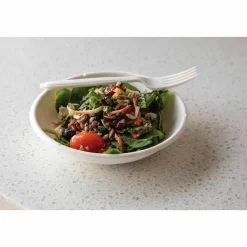 Eco-Products Eco Vanguard Sugarcane Bowls, 12 Oz, Case Of 1000 Bowls