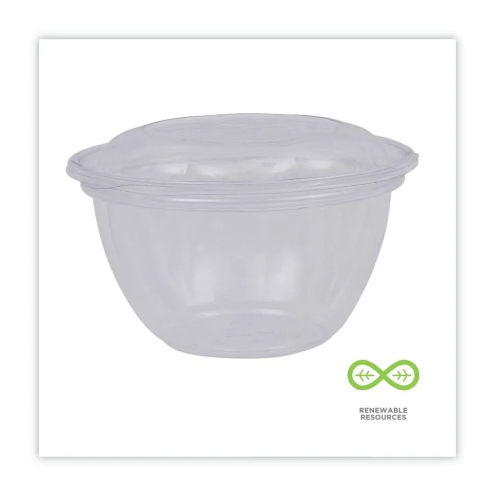 Eco-Products Renewable Containers, 18 Oz, Clear, Carton Of 150 Containers