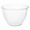 Eco-Products Salad Bowls, 48 oz, 6.69" Diameter x 4.38"h, Clear, Plastic, 300/Carton