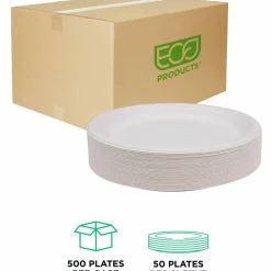 Eco-Products Vanguard Renewable and Sugarcane Plates, 10