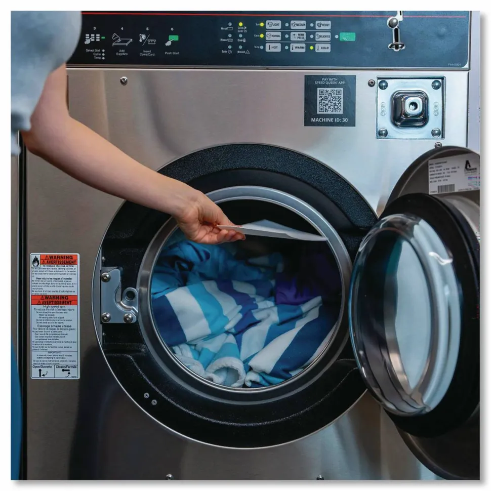 ECOS Liquidless Laundry Detergent Sheets, Free and Clear, 50 Sheets/Box