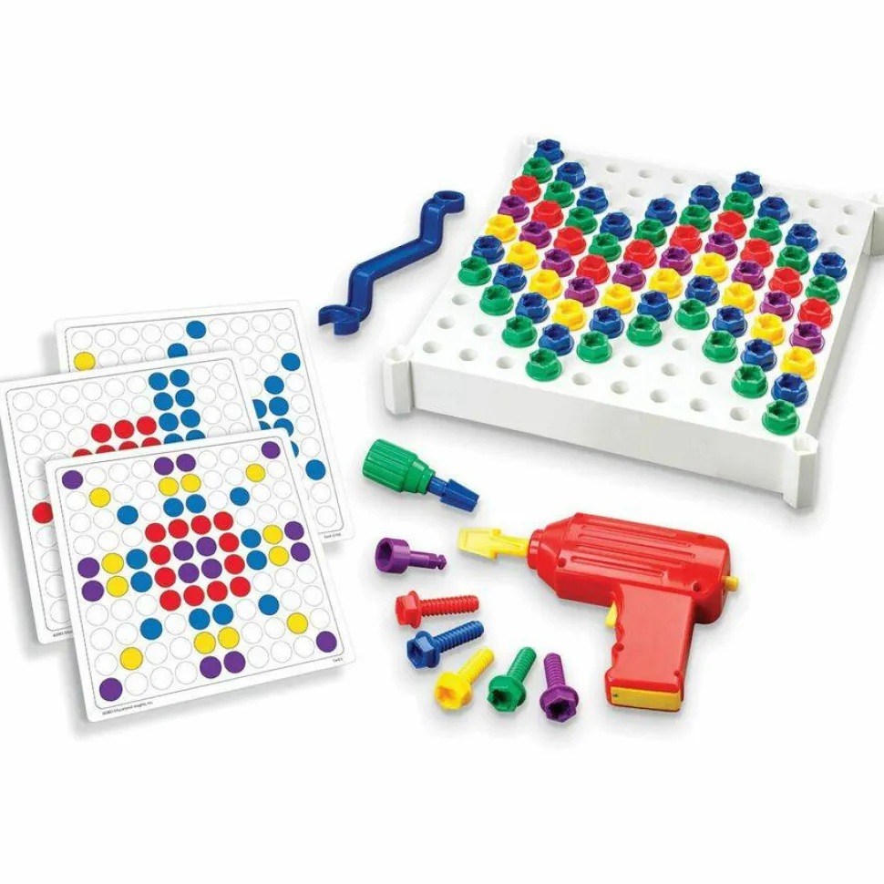Educational Insights Design & Drill Activity Center, Assorted Colors, Grades Pre-K - 1