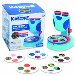Educational Insights GeoSafari Jr. Kidscope, Ages 5 and Up, 3x Magnification, Blue