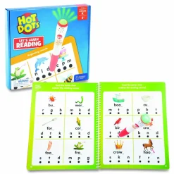 Educational Insights Hot Dots Let's Learn Kindergarten Reading, Grade K, 50 Pages