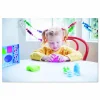 Educational Insights Playfoam Sand Sensory Set: Five Tools and Three Assorted Color 6 oz Packs of Sand, Ages 3 to 7, 8 Pieces